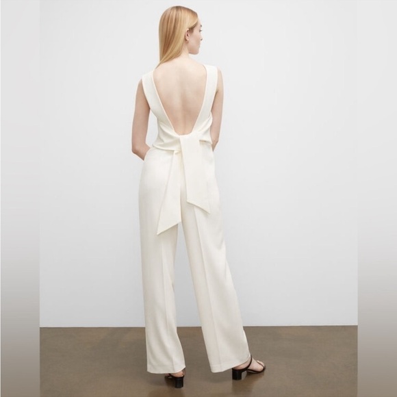 CLUB MONACO Tie Back Jumpsuit - Picture 1 of 5